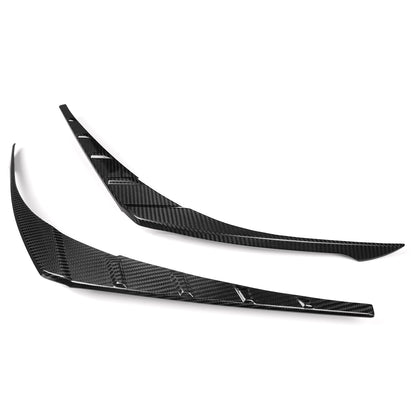 Dry Carbon Fiber Rear Tail Light Bezel Trim for Lexus LC500 LC500h 2018-2026