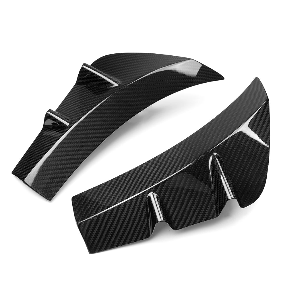 Dry Carbon Fiber Front Bumper Side Air Vent Trim For Toyota GR Yaris GT GR 2025 2026, Exterior Decor