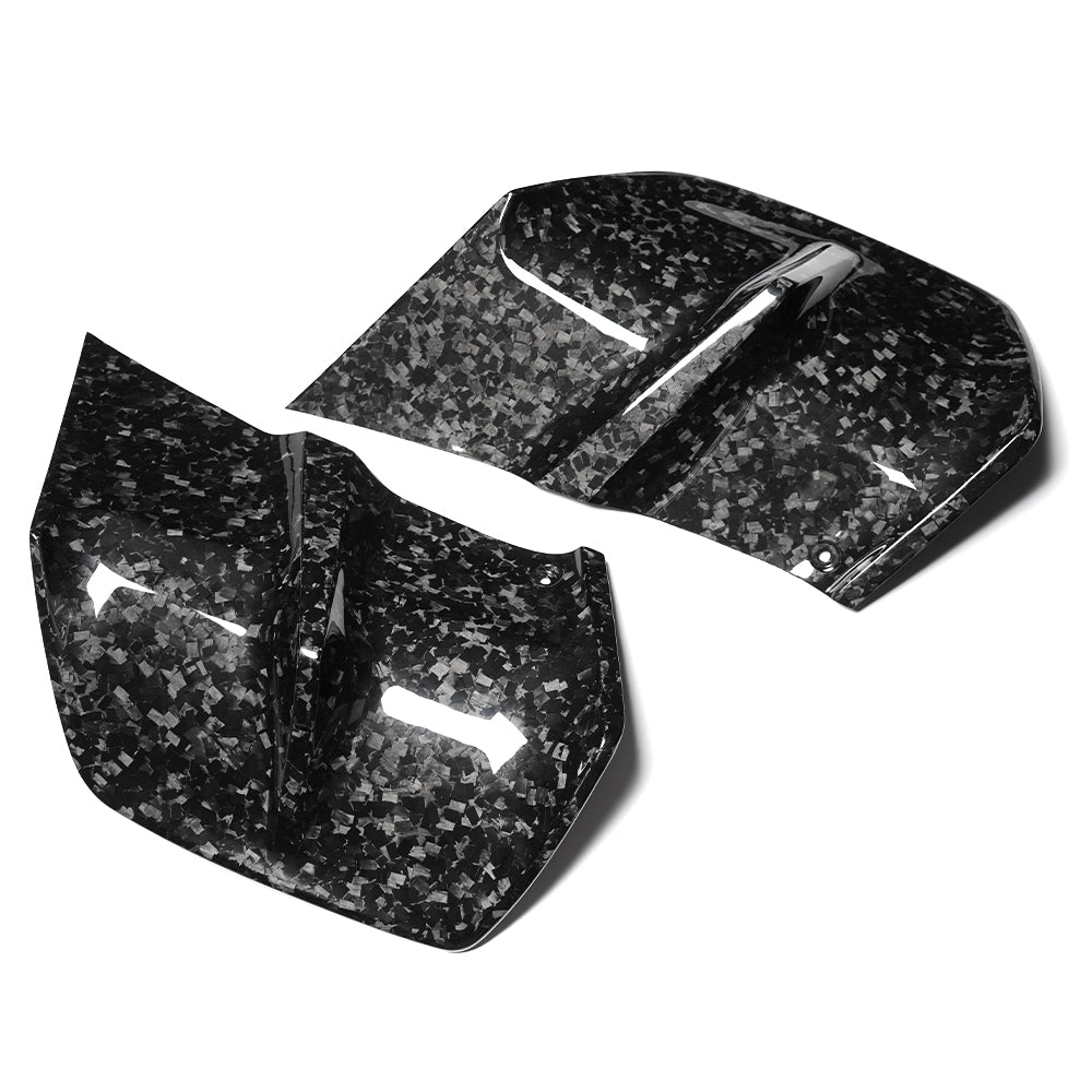 Pre-Preg Dry Carbon Fiber Rear Diffuser Fin Extension Kit for Acura Integra Type S DE5 2023 2024 2025 2026