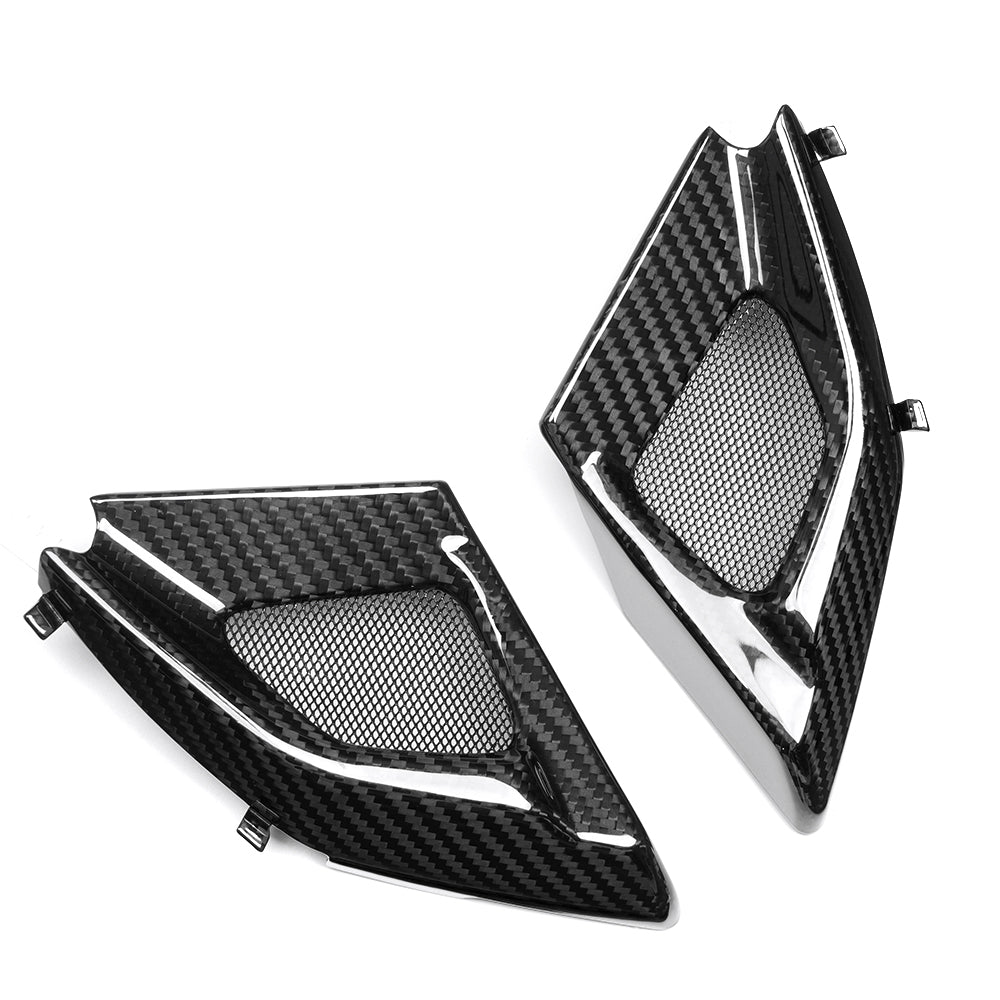 Dry Carbon Fiber Front Windshield Wiper Cowl Trim for Toyota GR Yaris XP210 2025 2026+