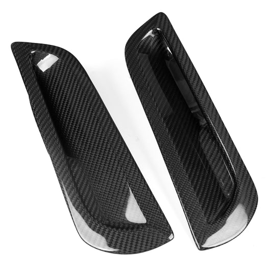 Real Dry Carbon Fiber Front Bumper Side Vent Cover Trim for Toyota GR Corolla GZEA14 Morizo Circuit Core 2023 2024, NOT For 2025 2026