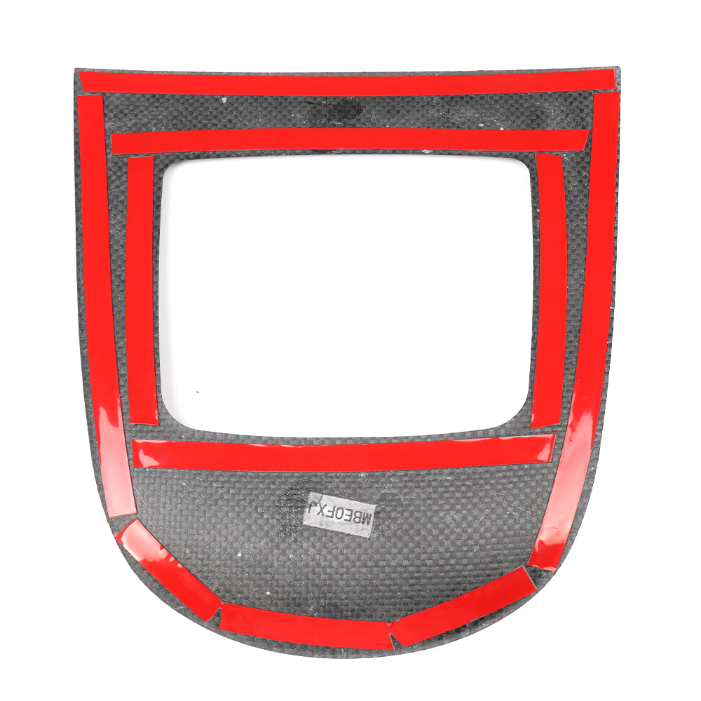 Real Carbon Fiber Gear Shift Panel Frame Trim For Mercedes Benz G500 G550 G563 W464 W465 AMG 2025