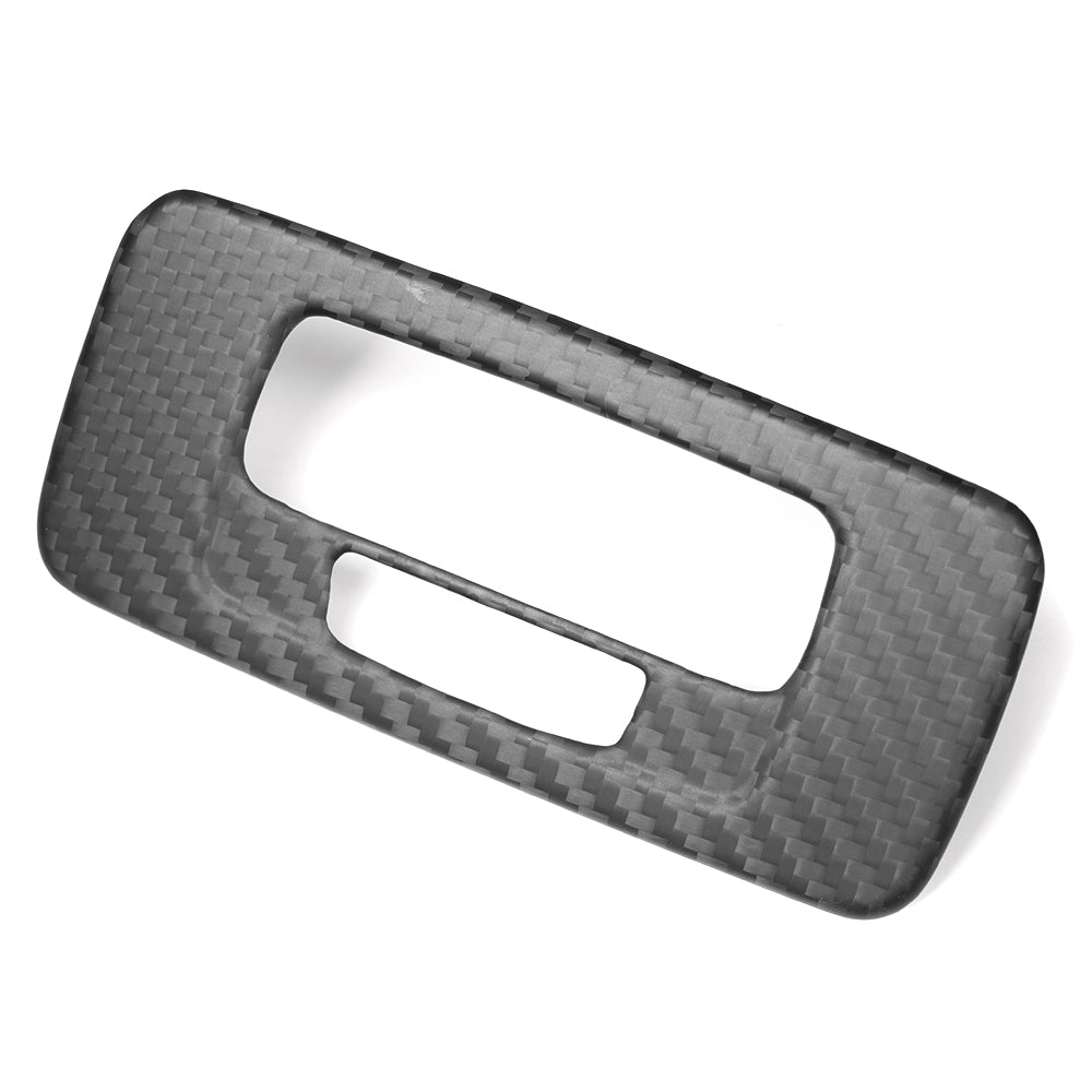 Dry Carbon Fiber Reading Light Lamp Trim For Honda Civic Type R FL5 2023 2024 2025 2026, Front Rear Roof Reading Light Cover
