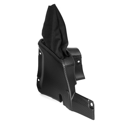 Dry Carbon Fiber Handbrake and Shift Boot Cover Kit Trim for Toyota GR Yaris Hatchback 2025 2026, Replacement