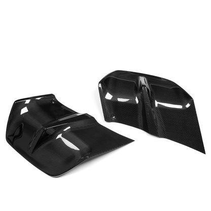 Pre-Preg Dry Carbon Fiber Rear Diffuser Fin Extension Kit for Acura Integra Type S DE5 2023 2024 2025 2026