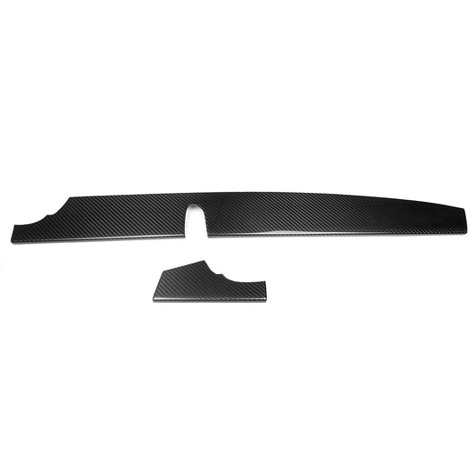 Real Dry Carbon Fiber Co-Pilot Panel Trim Strip For Lexus LC LC500 LC500h 2018 2019 2020 2021 2022 2023, Center Console Decor