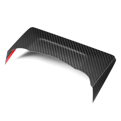 for Civic Type R FL5 2023-2026 Dry Carbon Fiber Navigation Screen Back Trim & Speaker Sound Surround Cover