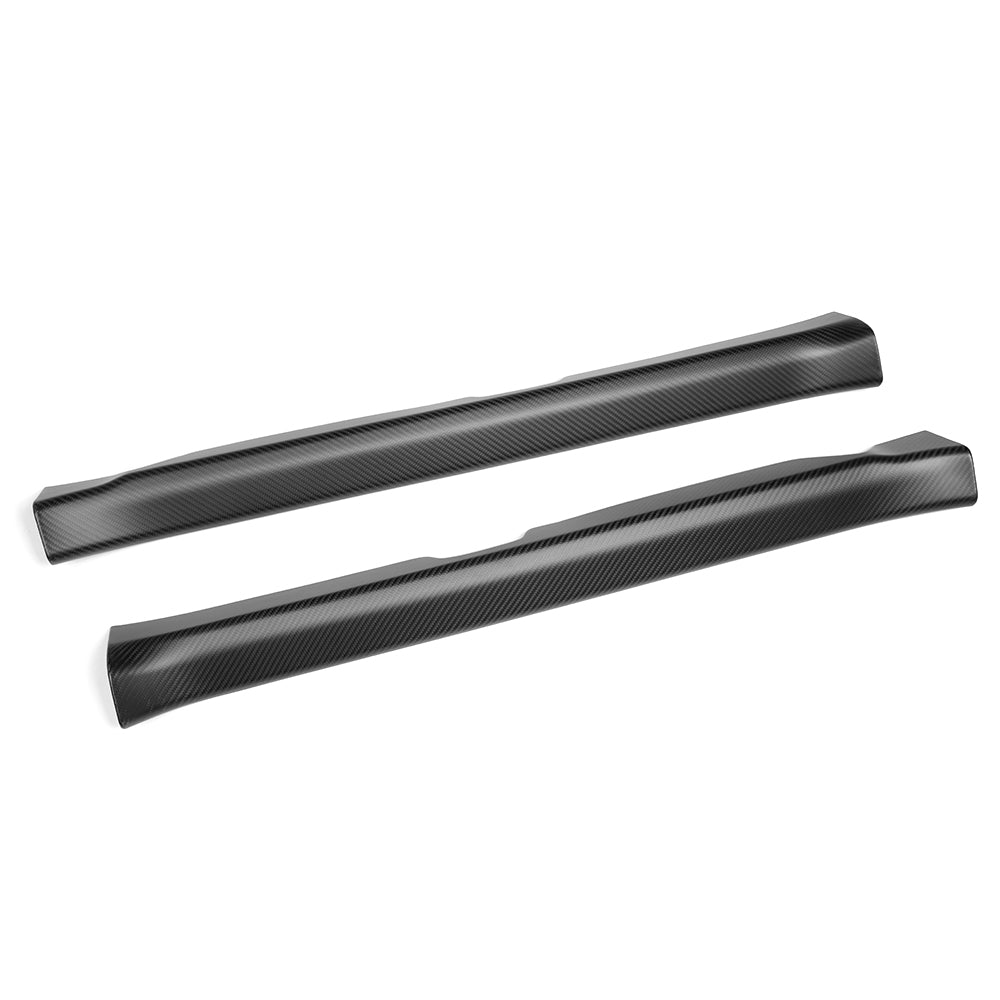 Dry Carbon Fiber Interior Door Sill Cover Trim for Toyota GR Yaris 2025 2026+ Door Edge Guards