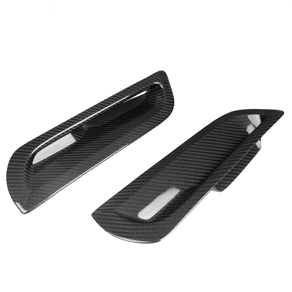 Real Dry Carbon Fiber Front Bumper Side Vent Cover Trim for Toyota GR Corolla GZEA14 Morizo Circuit Core 2023 2024, NOT For 2025 2026