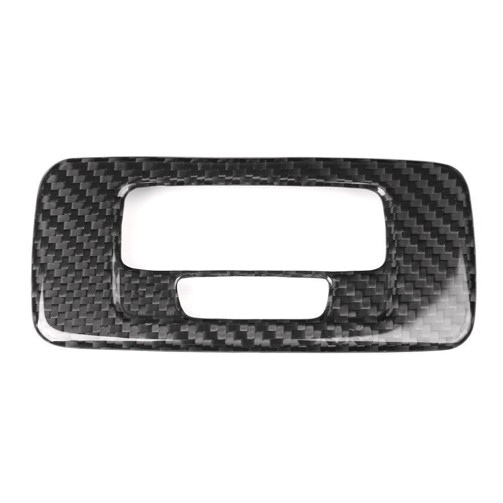 Dry Carbon Fiber Reading Light Lamp Trim For Honda Civic Type R FL5 2023 2024 2025 2026, Front Rear Roof Reading Light Cover