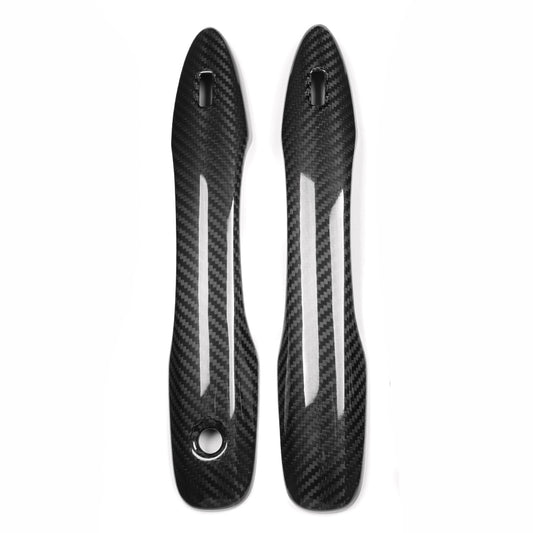 Dry Carbon Fiber Exterior Door Handle Cover For Toyota GR Yaris GR Corolla Camry 2025 2026, Outer Door Handles Trim