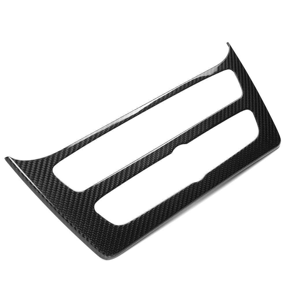 Real Carbon Fiber Center Console AC CD Switch Panel Frame For Mercedes Benz G Class G500 G63 W463A W464 2019-2025