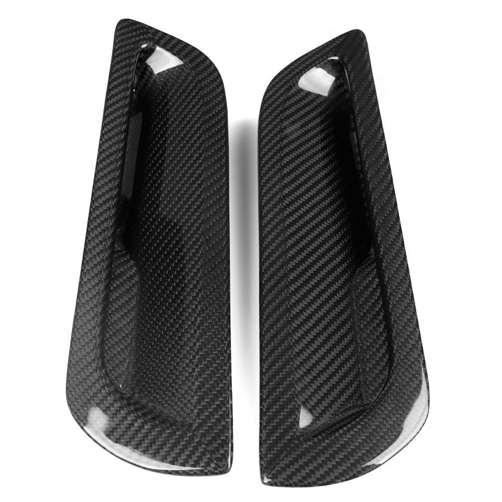 Real Dry Carbon Fiber Front Bumper Side Vent Cover Trim for Toyota GR Corolla GZEA14 Morizo Circuit Core 2023 2024, NOT For 2025 2026