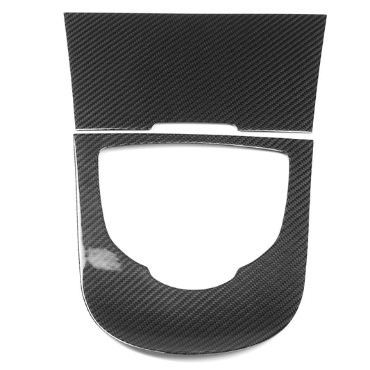 Dry Carbon Fiber Center Console Gear Shift Cover Trim For Mercedes Benz G Class G500 G550 G63 W463 W464 AMG 2019-2024