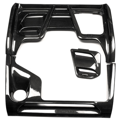 2PCS Engine Hood Cover Trim For Lotus Emira 3.5 MT V6 Coupe Sports 2022 2023 2024 2025, Pre Preg Dry Carbon Fiber
