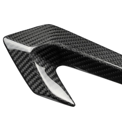 Real Carbon Fiber Wing Air Flow Fender Intake Vent Cover For Mazda MX-5 ND Miata Roadster 2016-2024