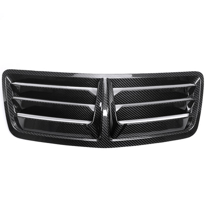 For Mustang S650 GT Dark horse Hood Bonnet Air Intake Vent Scoop Replacement Real Carbon Fiber