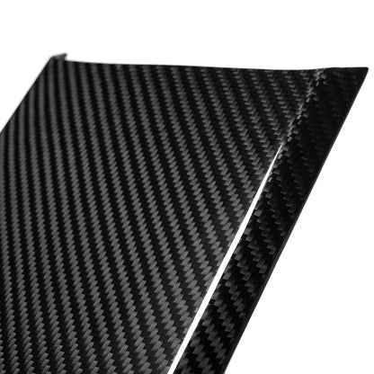 Dry Carbon Fiber Center Console Armrest Rear Kick Protection Panel for Honda Civic Type R 2023-2026