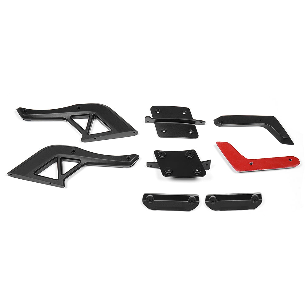 Dry Carbon Fiber Add-on Style Tailgate Spoiler for Ford Mustang S550 S650 Dark Horse GT 2015-Up Rear Trunk Spoiler