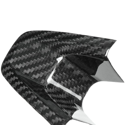Dry Carbon Fiber Steering Wheel Trim Covers For Genesis G70 Prestige IK Sport Advanced 2017 - 2025,  Steering Wheel Bezel, Steering Wheel Lower part Trim