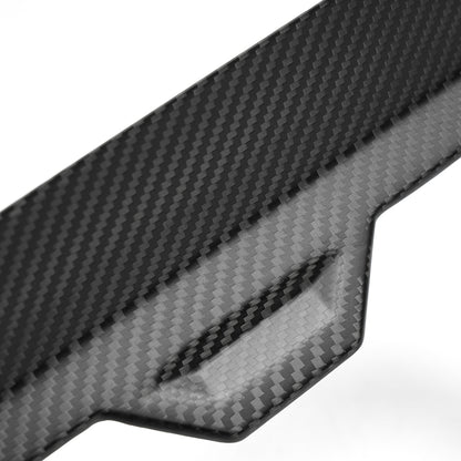 For 2024 2025 Tesla Cybertruck Dry Carbon Fiber Center Console Cupholder Cover Frame Trim