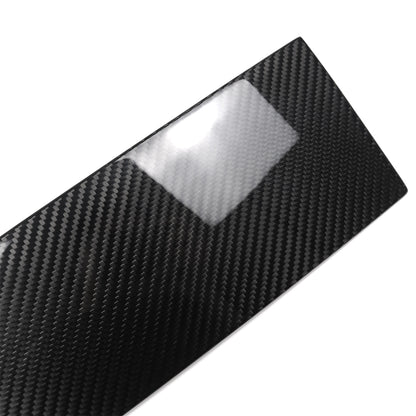 Genuine Carbon Fiber Exterior Window B Pillar Panel Trim For Ford F150 Raptor Limited Lariat XLT 2021 2022 2023 2024 2025