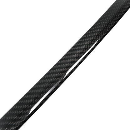 For Chevrolet Corvette C8 Stingray Z06 Z51 2020-2024 Side Window Sill Molding Strip Trim Dry Carbon Fiber Car Accessories