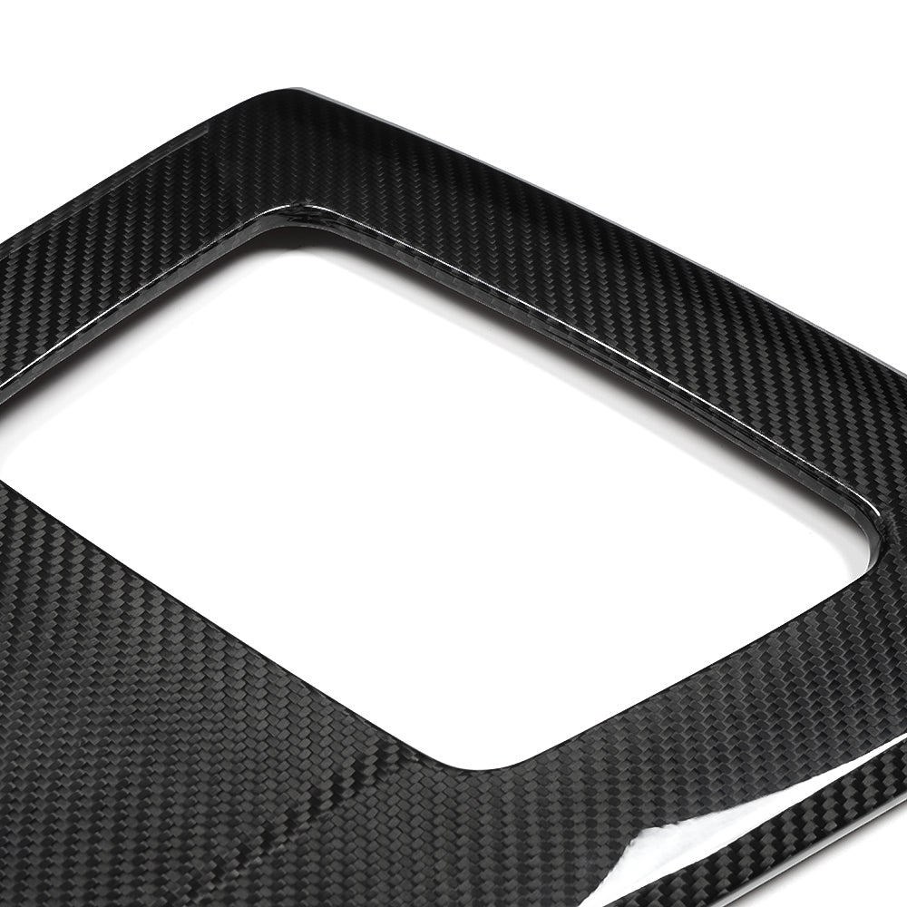 Dry Carbon Fiber Upper Dashboard HUD Trim Pad for For Corvette C8 Stingray 1LT 2LT 2026+