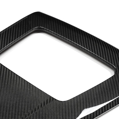 Dry Carbon Fiber Upper Dashboard HUD Trim Pad for For Corvette C8 Stingray 1LT 2LT 2026+