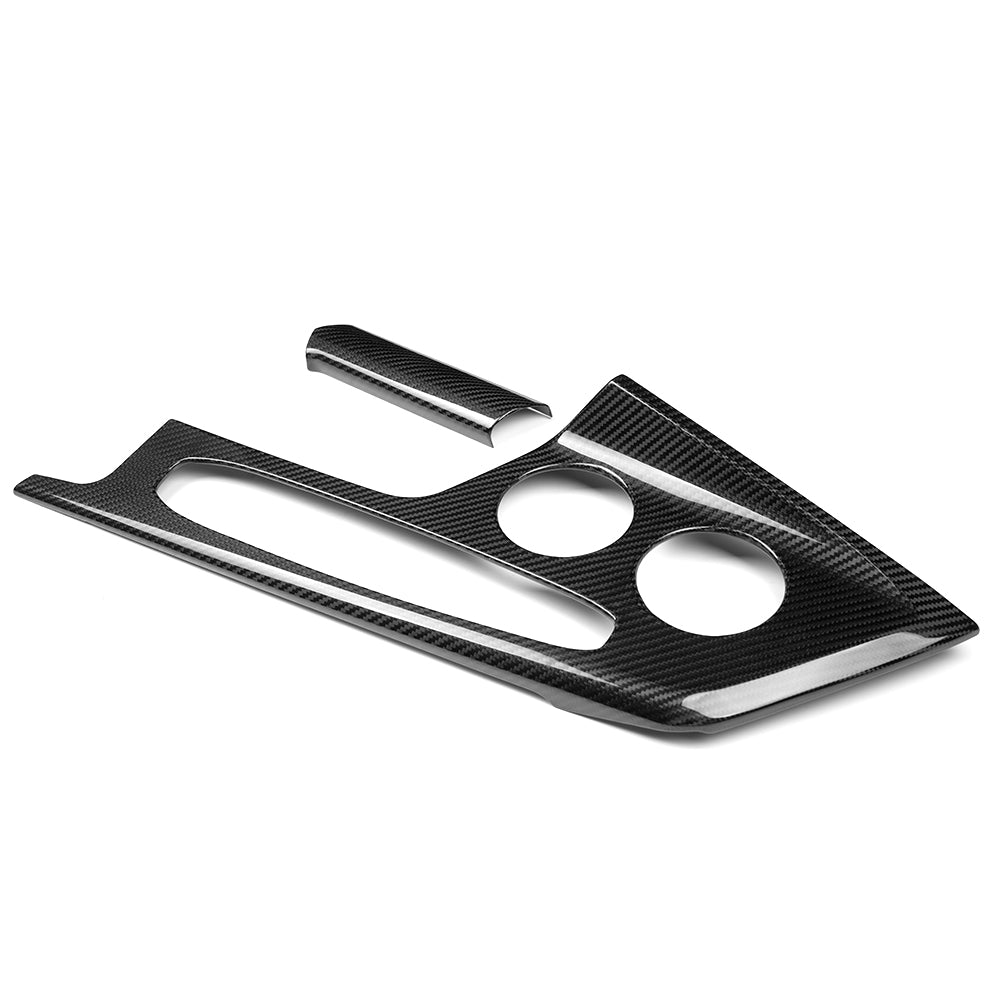 Pregreg Carbon Fiber Center Console Gear Shift Panel Trim for Corvette C8 Z06 ZR1 Stingray 2026+