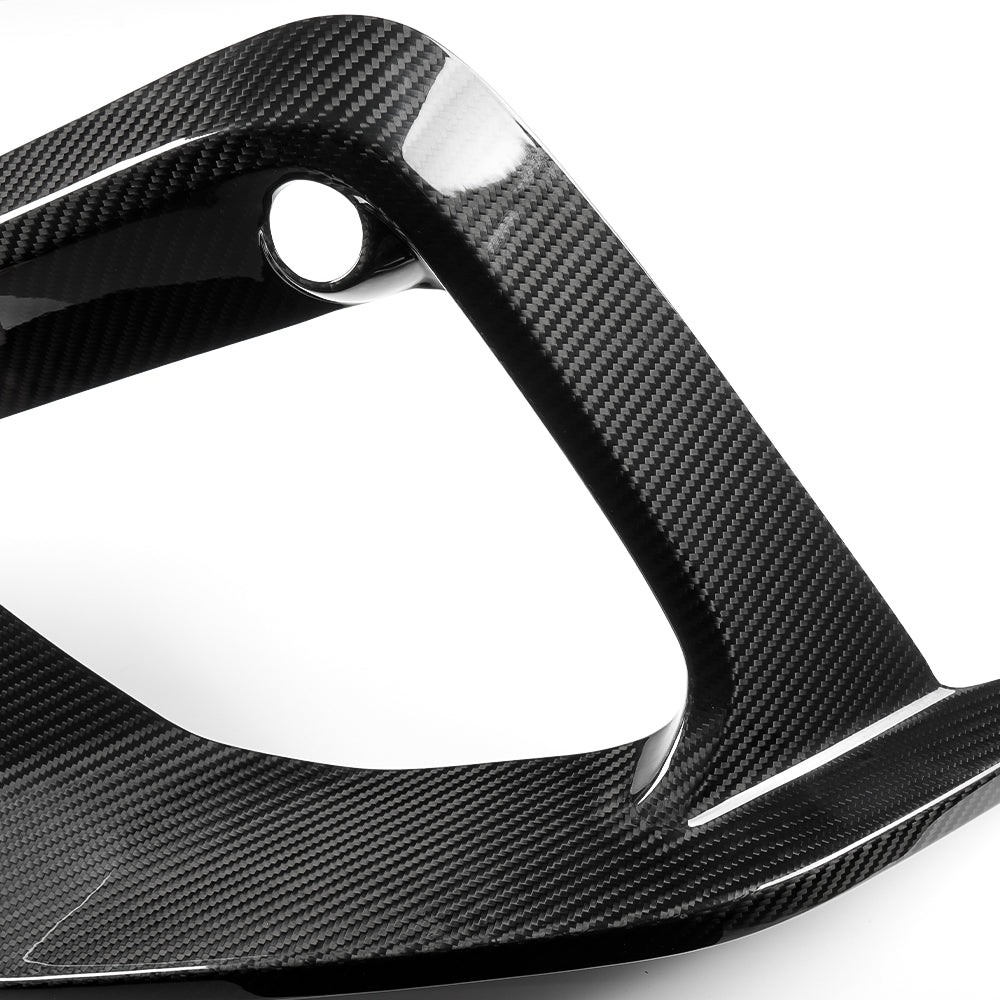 Real Carbon Fiber Fog Light Cover Trim For Acura Integra Type S DE5 2023 2024 2025, Front Bumper Fog Lamp Grille Bezel