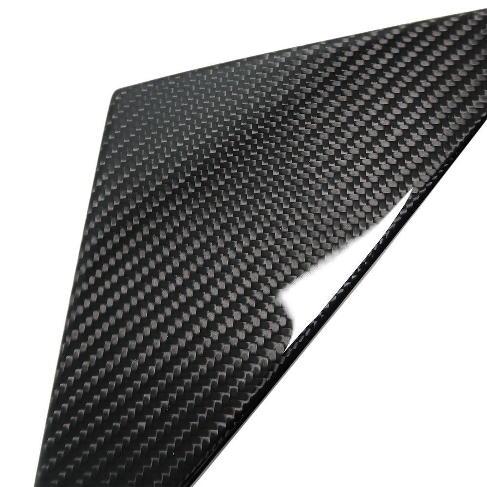 For Chevrolet Corvette C8 Stingray 2020-2023 Front Window Triangle Panel Trim Dry Carbon Fiber Exterior Accessories