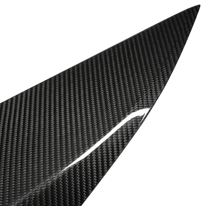 Dry Carbon Fiber Nacelles Trim Cover For Corvette C8 Stingray E-Ray Convertible Only 2020- 2025, Roof Body Humps