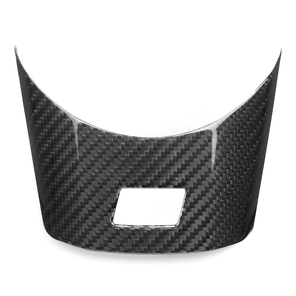 Real Dry Carbon Fiber Steering Wheel Lower Cover Trim for Toyota GR Corolla GR Yaris 2023 2024 2025 2026