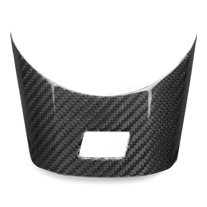 Real Dry Carbon Fiber Steering Wheel Lower Cover Trim for Toyota GR Corolla GR Yaris 2023 2024 2025 2026
