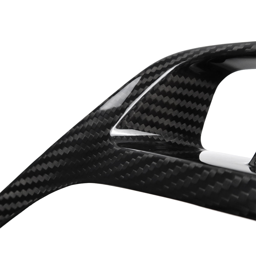 For Corvette C8 Z06 2020+ Rear Diffuser Side Vent Frame Dry Carbon Fiber Exterior Accessories