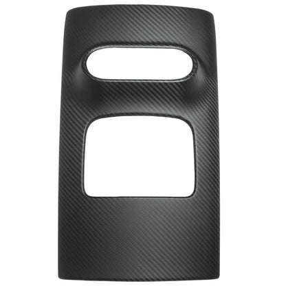 For Hyundai Ioniq 5 Ioniq 5N 2022+ Rear Seat Air Vent Cover Trim Dry Carbon Fiber Interior Accessories