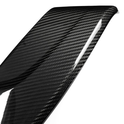 Dry Carbon Fiber Seat Belt Side Cover Trim For Corvette C8 Z51 Z06 Stingray Coupe Convertible 2020 - 2025