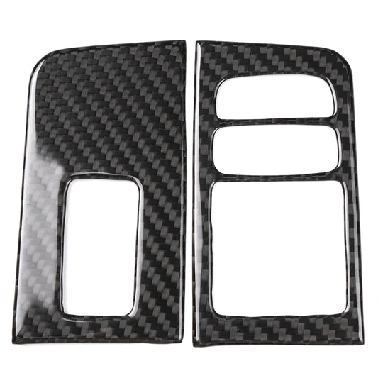 Real Carbon Fiber Door Window Lift Switch Panel Cover Trim For Lotus Emira I4 V6 2022 2023 2024 2025
