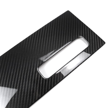 Genuine Carbon Fiber Exterior Window B Pillar Panel Trim For Ford F150 Raptor Limited Lariat XLT 2021 2022 2023 2024 2025