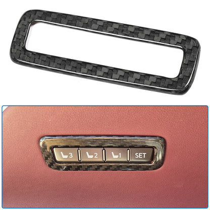 Dry Real Carbon Fiber Driver's Side Multi Switch Controls Panel for Lexus LC500 LC500h Coupe Convertible 2018-2026