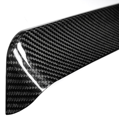 Real Dry Carbon Fiber Center Console Carplay CD Player Panel for Lexus LC500 LC500h Coupe Convertible 2018-2026
