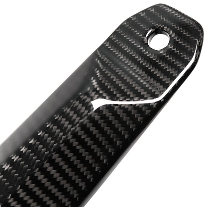 Real Carbon Fiber Engine Strut Tower Brace Bar For Corvette C8 Stingray Coupe HTC Z51 E-Ray 2020-2025, Engine Hood X Brace