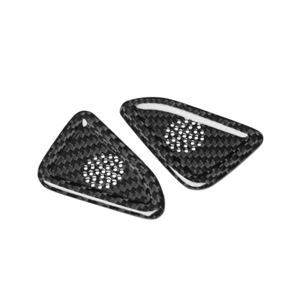 For Corvette C8 Z06 Stingray 2020+ Door Tweeter Speaker Trim Pre-Preg Carbon Fiber Side Door Small Speaker Panel