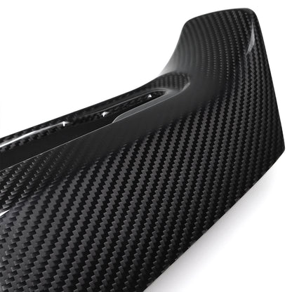 For Chevrolet Corvette C8 Stingray Coupe 3LT Z06 2020-2024 Car Seat Wireless Charging Cover Trim Carbon Fiber Interior Accessories
