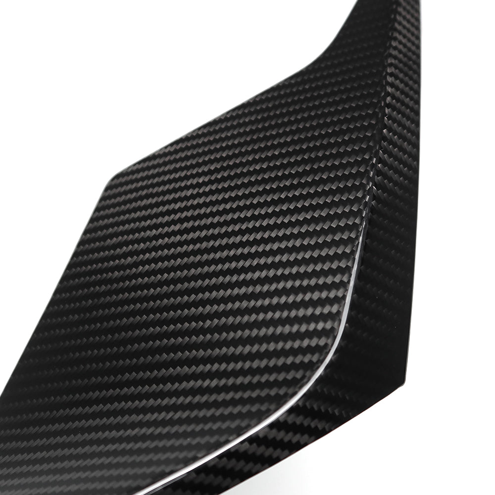 Real Carbon Fiber Front Fog Light Lower Cover Trim Frame Cover For Ford Mustang S650 Dark Horse 2024+