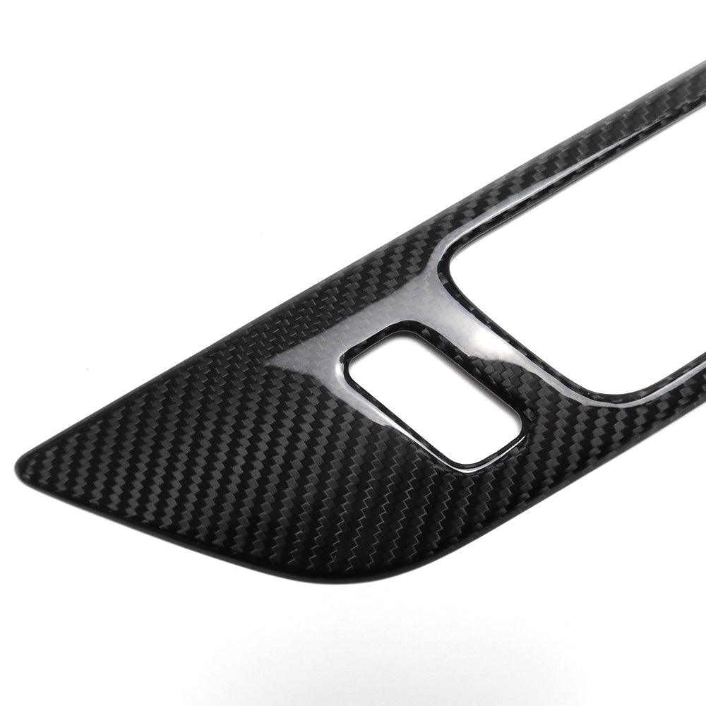 For Mustang S650 GT Dark horse Ecoboost Window Switch Panel Real Carbon Fiber