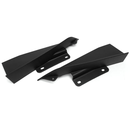 For Ford Mustang S650 GT 2024+ ABS Rear Quarter Splitters Matte Black