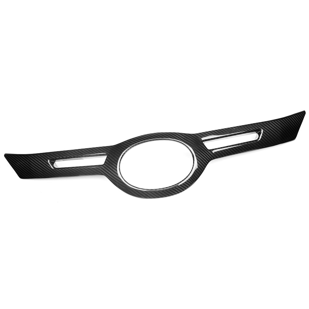 Real Dry Carbon Fiber Front Grille Emblem Bezel Trim for Toyota GR Corolla GZEA14 Morizo Circuit Core 2023 2024 2025 2026