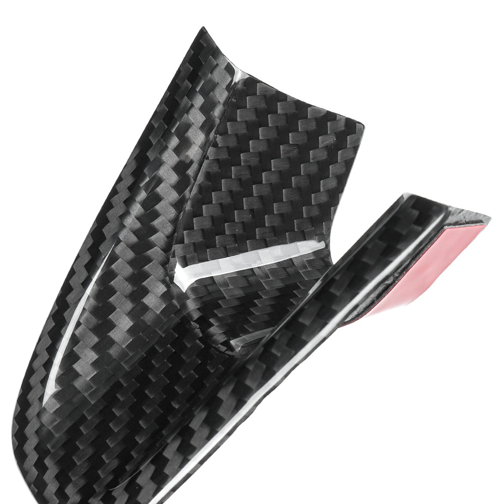 Dry Carbon Fiber Steering Wheel Trim Covers For Genesis G70 Prestige IK Sport Advanced 2017 - 2025,  Steering Wheel Bezel, Steering Wheel Lower part Trim